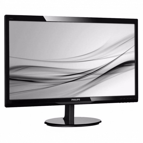 Монитор Philips 24" 246V5LHAB/01 Black TN LED 5ms 16:9 HDMI M/M 10M:1 250cd 246V5LHAB/01