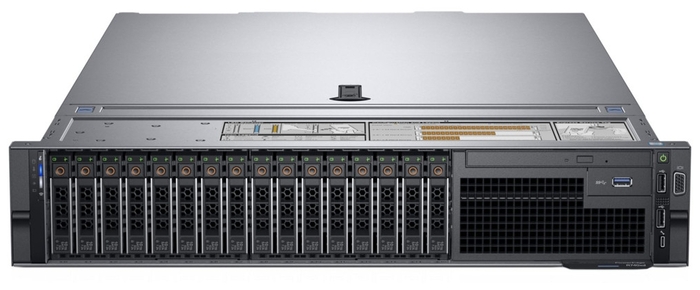 Сервер Dell EMC PowerEdge R740 2x4116 2x32Gb x16 2x1.92Tb 2.5" SSD SAS RI H730p mc iD9En 5720 QP 1x750W 3Y PNBD Conf-5 210-AKXJ-284 210-AKXJ-284 #1