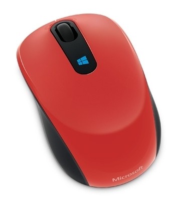 Мышь Microsoft Sculpt Mobile  Flame Red Retail 43U-00026 43U-00026