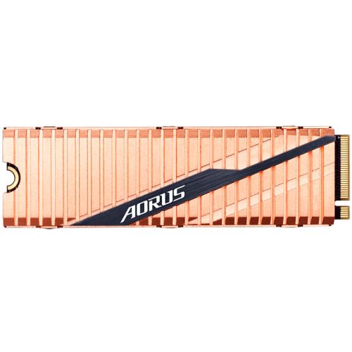 Твердотельный накопитель Gigabyte M.2 2280 1TB AORUS Client SSD PCIe Gen4x4 with NVMe, 5000/4400, IOPS 750/700K, MTBF 1.8M, 3D TLC, 10 GP-ASM2NE6100TTTD GP-ASM2NE6100TTTD
