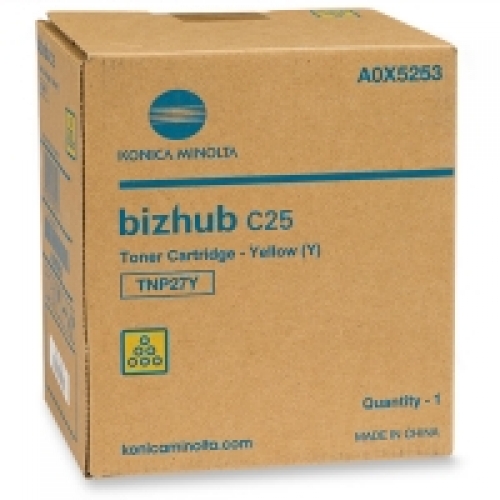 Тонер желтый TNP-27Y Konica-Minolta bizhub C25 (A0X5253) A0X5253