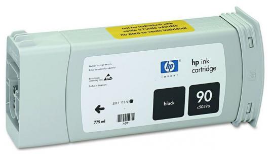 Картридж струйный HP №90 черный для HP DJ 4000/4500 (775мл) C5059A C5059A