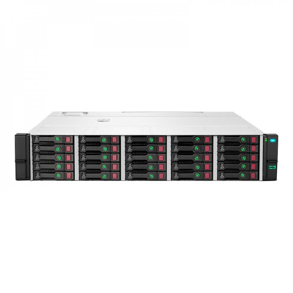 Дисковая полка HPE D3710 SAS 12Gb SFF (2U; up to 25x SAS/SATA drives, 2xI/O module, 2xfans and RPS) Q1J10A Q1J10A