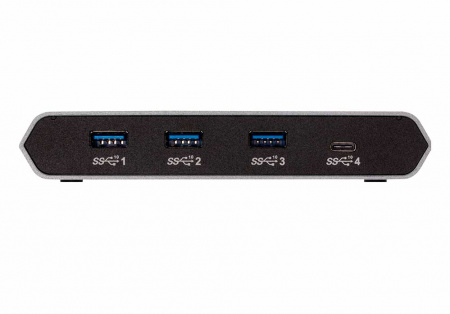 KVM-переключатель ATEN ?USB 3,2 Gen 2, клаиатура+мышь+2 устройства> 2 Laptop, 3 USB A-тип+USB-C> 2 USB-C Female, со шнурами USB-C 2х1,2м, (подд, профили питания 5В, 9В, 15В и 20В;ЗАКАЗ!), US3342-AT US3342-AT #3