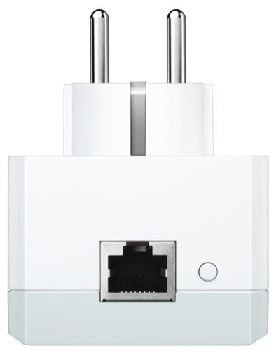 Адаптер TP-Link AV500 со встроенной электророзеткой, 500 Мбит/с Powerline, 10/100 Мбит/с Ethernet, HomePlug AV TL-PA4010P TL-PA4010P