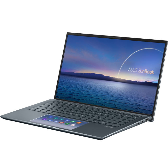 Ноутбук ASUS Zenbook 14 UX435EG-A5081T Intel Core i7-1165G7/8Gb LPDDR4X/512Gb SSD/14,0 FHD IPS AG 1920x1080/WiFi/GF MX450 2Gb/ScreenPad 2.0/Windows 10 Home/1.1Kg/Pine_grey 90NB0SI1-M03960 90NB0SI1-M03960