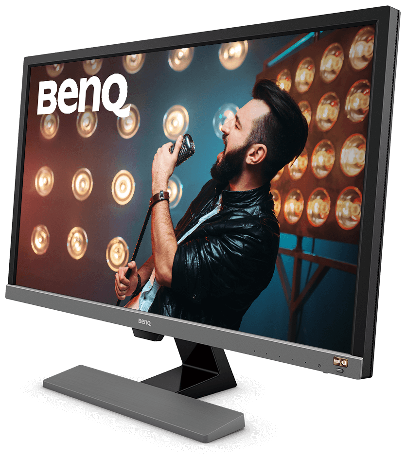 Монитор BenQ 27,9" EL2870U TN LED 3840x2160 6ms 16:9 250 cd/m2 5(1)ms 12M:1 170/160 HDMI2.0 x2/DP1.4/headphone jack/ Flicker-free Speaker Tilt Metalli 9H.LGTLB.QSE 9H.LGTLB.QSE