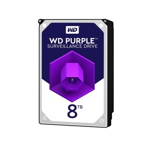 Жёсткий диск Western Digital WD81PURZ 8TB,SATA,6Gb/s,Purple IntelliPower,256MB buffer DV/NVR WD81PURZ WD81PURZ
