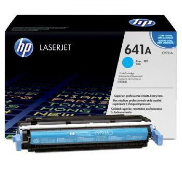Тонер-картридж HP 641A голубой для HP 4650/4650dn/4650dtn/4650hdn/4650n (8000стр.) C9721A C9721A
