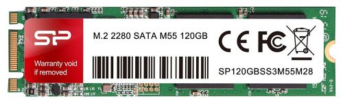 Твердотельный накопитель Silicon Power SATA 120Gb SP120GBSS3M55M28 M-Series M.2 2280 SP120GBSS3M55M28 SP120GBSS3M55M28