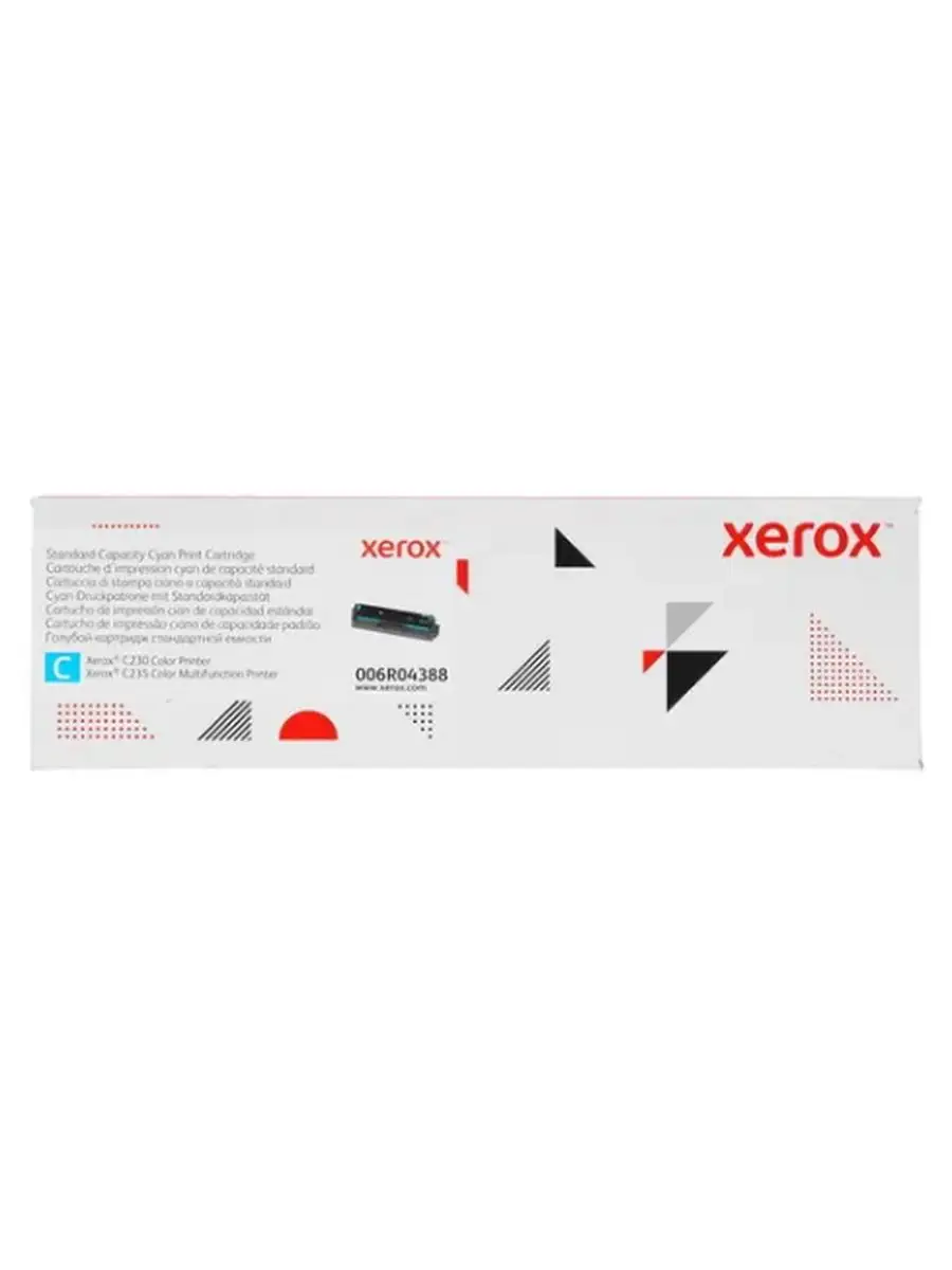 Тонер-картридж Xerox для Xerox C230/C235 голубой, 1500 стр. 006R04388 006R04388