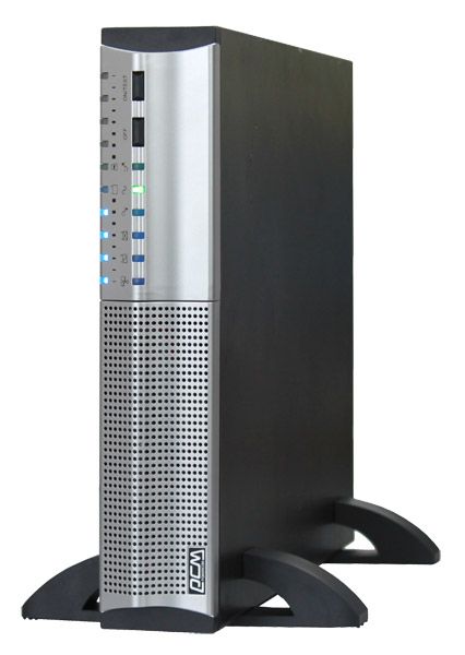 Источник бесперебойного питания Powercom Line-Interactive, 2000VA/1400W, Rack/Tower, IEC, Serial+USB, SmartSlot SRT-2000A SRT-2000A