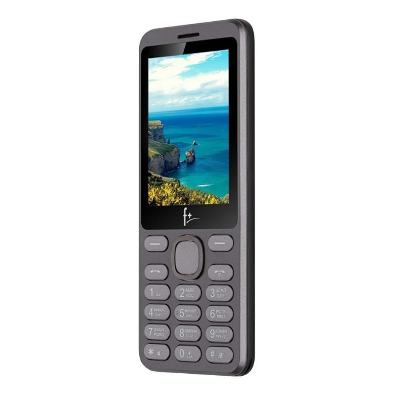 Мобильный телефон F+ 2.4'', 32MB RAM, 32MB, up to 16GB flash, 0,3Mpix, 2 Sim, Micro-USB, 1000mAh, 134,8 ммx67 ммx9,5 мм S286 Dark Grey S286 Dark Grey #3