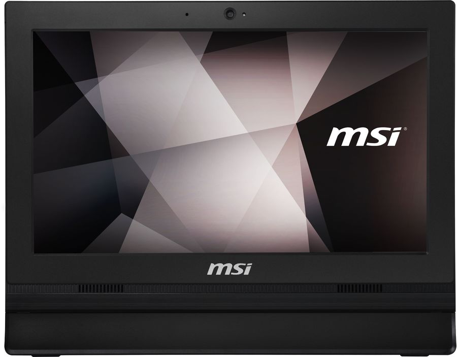 Моноблок MSI Pro 16T 10M-022XRU 15.6" HD Touch Cel 5205U (1.9) 4Gb SSD256Gb HDG CR noOS GbitEth WiFi BT 65W Cam черный 1366x768 9S6-A61811-093 9S6-A61811-093
