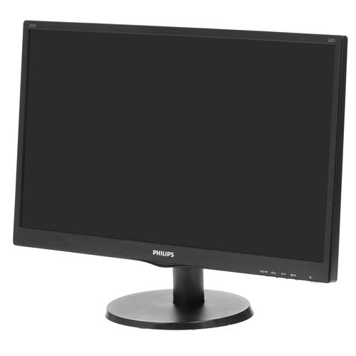 Монитор Philips 23,6" 243V5QHABA 1920x1080 MVA W-LED 16:9 8ms VGA DVI-D HDMI 10M:1 178/178 250cd Sapeakers Black . 243V5QHABA/01 243V5QHABA/01