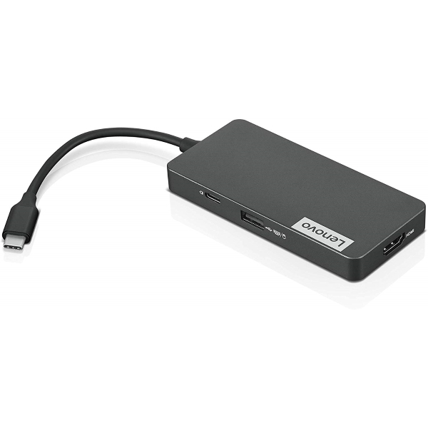 Док-станция Lenovo USB-C 7-in-1 Hub 2xUSB 3.0, 1xUSB 2.0, 1xHDMI 1.4, 1xTF Card Reader, 1xSD Card Reader, 1xUSB-C Charging Port, by pass to charge Notebook, MAX POW 15W(Max load for USB port) 4X90V55523 4X90V55523 #2