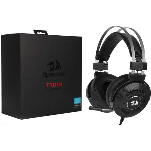 Гарнитура Redragon игровая Triton звук 7.1, ANC, кабель 1.8 м 78268 78268