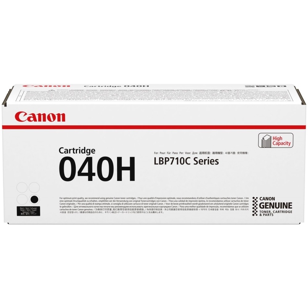 Тонер-картридж Canon 040 HBk черный для Canon LBP710Cx/712Cx (12500 стр.) 0461C001 0461C001 #1