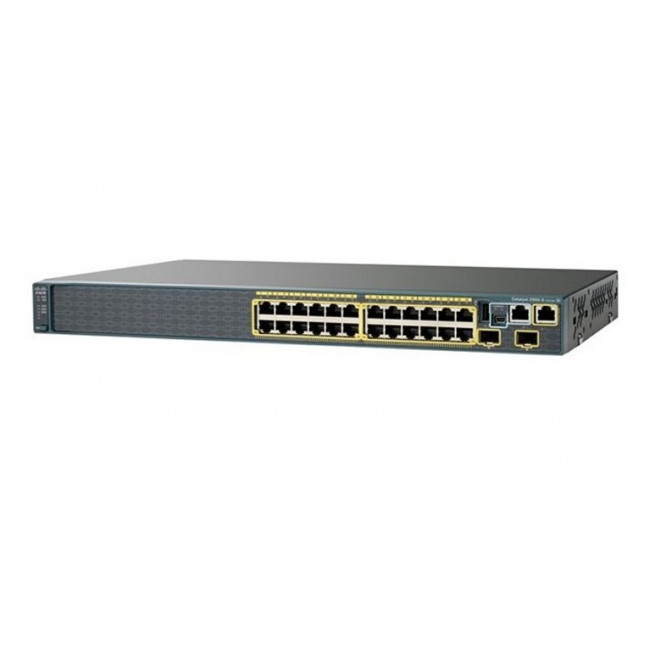 Коммутатор Catalyst 2960S 24 GigE, 2 x SFP LAN Lite + SMARTNET 8X5XNBD Cat 2960S WS-C2960S