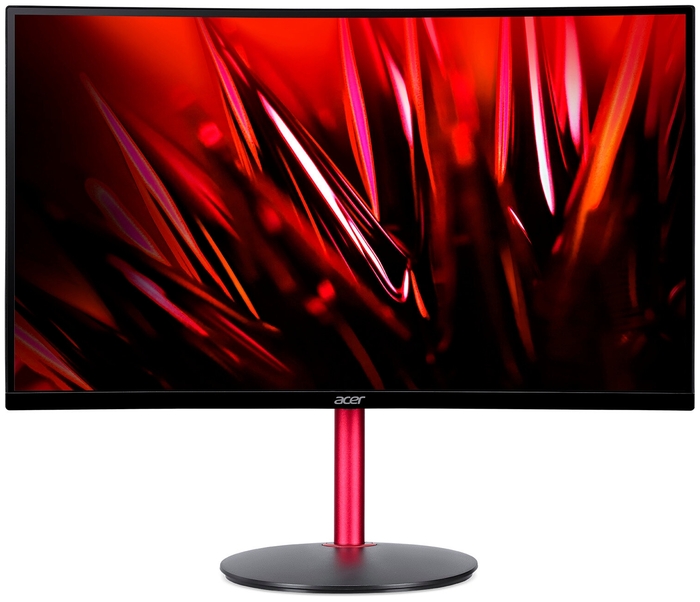 Монитор Acer 27" Nitro XZ272UVbmiiphx, VA, 2560x1440, 165Hz, 1ms, 400nits, 178°/178° ,2HDMI + DP + Колонки 2Wx2, Audio Out, FreeSync, VRR, HDR 400, Curved (изогнутый) (NEW) UM.HX0EE.V01 UM.HX0EE.V01 #3