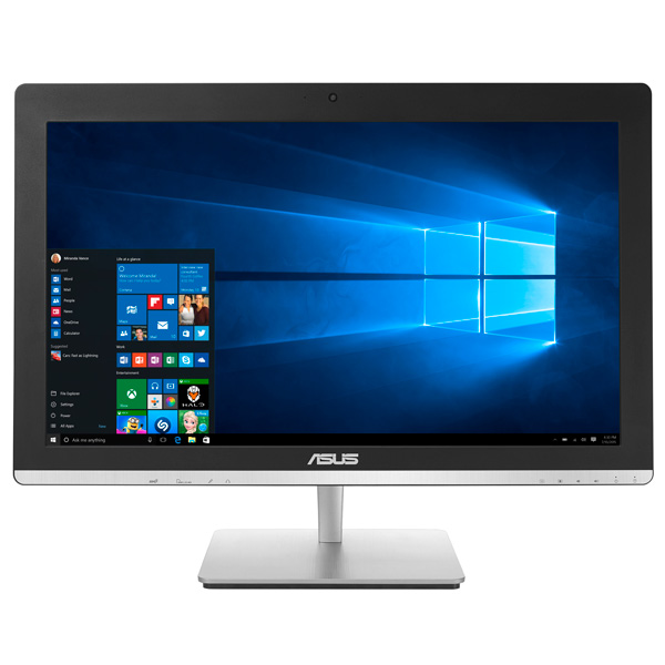 Моноблок ASUS V230ICUK-BC251X (23" Full HD i3 6100T 3.20 4Gb 1Tb 7.2k HDG530 DVDRW CR Windows 10 64 GbitEth WiFi BT 90W клавиатура мышь Cam черный 1920x1080) (90PT01G1-M10710) 90PT01G1-M10710