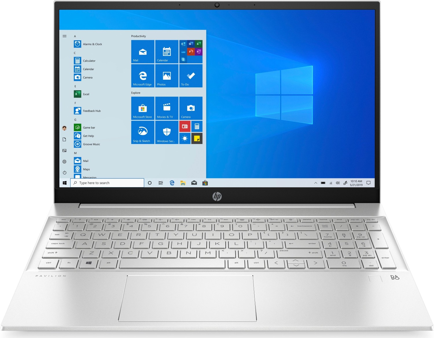 Ноутбук HP  Pavilion 15-eg0194ur Core i3 1115G4 8Gb SSD256Gb Intel UHD Graphics 15.6" IPS FHD (1920x1080) Windows 11 Home silver WiFi BT Cam 63Z25EA 63Z25EA #5