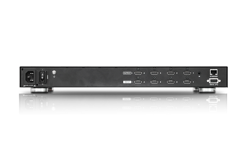 KVM переключатель ATEN HDMI, 4> 4 монитора, без шнуров, передача сигнала до 15 м VM5404H-AT-G VM5404H-AT-G