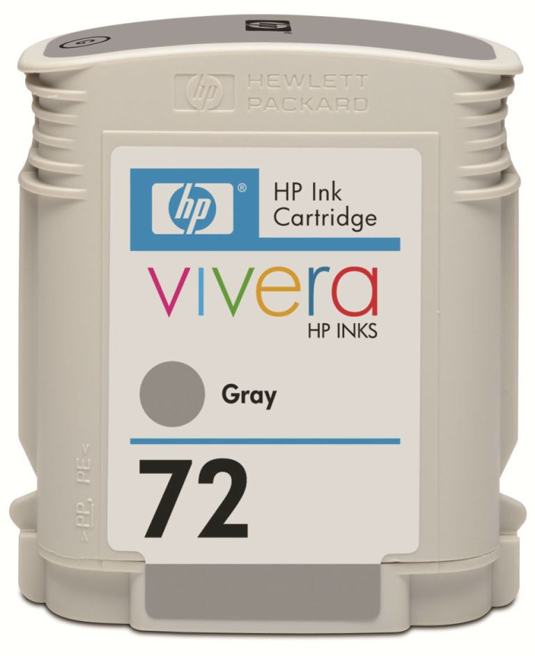 Картридж струйный HP 72 серый для HP DJ T610/T1100/T1100mfp/T1120/T1120/T620/T770/T770H (69мл) C9401A C9401A