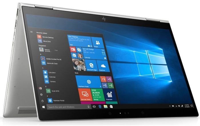 Ноутбук HP EliteBook x360 1040 G5 Core i5-8250U 1.6GHz,14" FHD (1920x1080) IPS Touch Sure View GG5 700cd,8Gb DDR4-2666 Total,256Gb SSD,56Wh,FPR,B&O Audio,Pen,Kbd Backlit,1.35kg,3y,Silver,Win10Pro 5DF79EA 5DF79EA