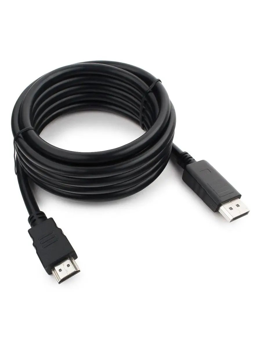 Кабель DisplayPort-HDMI Gembird/Cablexpert 3м, 20M/19M, черный, экран, пакет CC-DP-HDMI-3M CC-DP-HDMI-3M #3