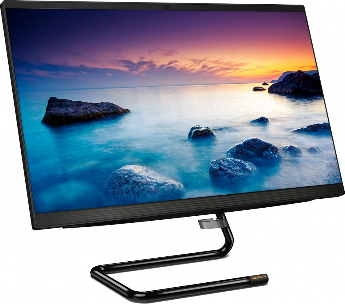 Моноблок Lenovo IdeaCentre A340-24IWL 23.8" Full HD i5 8265U (1.8)/8Gb/SSD256Gb/UHDG 620/DVDRW/CR/noOS/GbitEth/WiFi/BT/65W/клавиатура/мышь/Cam/черный 1920x1080 F0E8002WRK F0E8002WRK