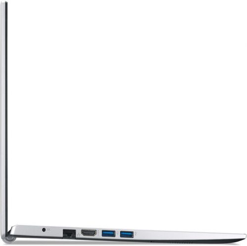 Ноутбук Acer Aspire 5 17.3" FHD (1920x1080) NG IPS 250N, i5-1135G7, 2x4GB DDR4, 512GB PCIe NVMe SSD, GeForce MX450, WiFi, BT, HD Cam, FPR, 45wh, Win 10 Pro, 3Y CI, Silver NX.AAQER.001 NX.AAQER.001
