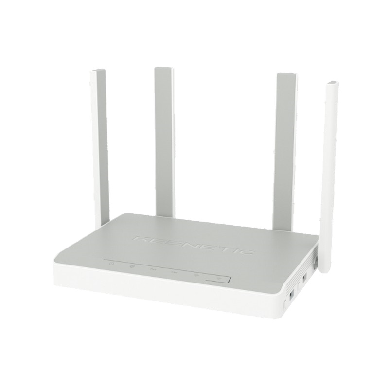 Гигабитный интернет-центр Keenetic Giga SE с двухдиапазонным Mesh Wi-Fi AC1300, двухъядерным процессором, 5-портовSmart, DSL, USB 3.0 и 2.0 KN-2410 KN-2410