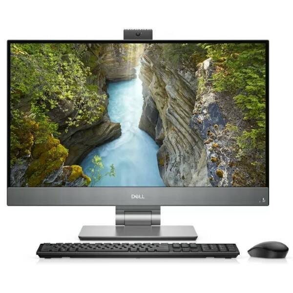 Моноблок Dell Optiplex 7780 27"FullHD IPS AG Non-Touch/Intel Core i5 10505(3.2GHz)/8GB/SSD 256GB/noDVD/UHD Graphics 630/BT/WiFi/3y NBD/black/silver/Linux /TPM/HAS 7780-9919 7780-9919