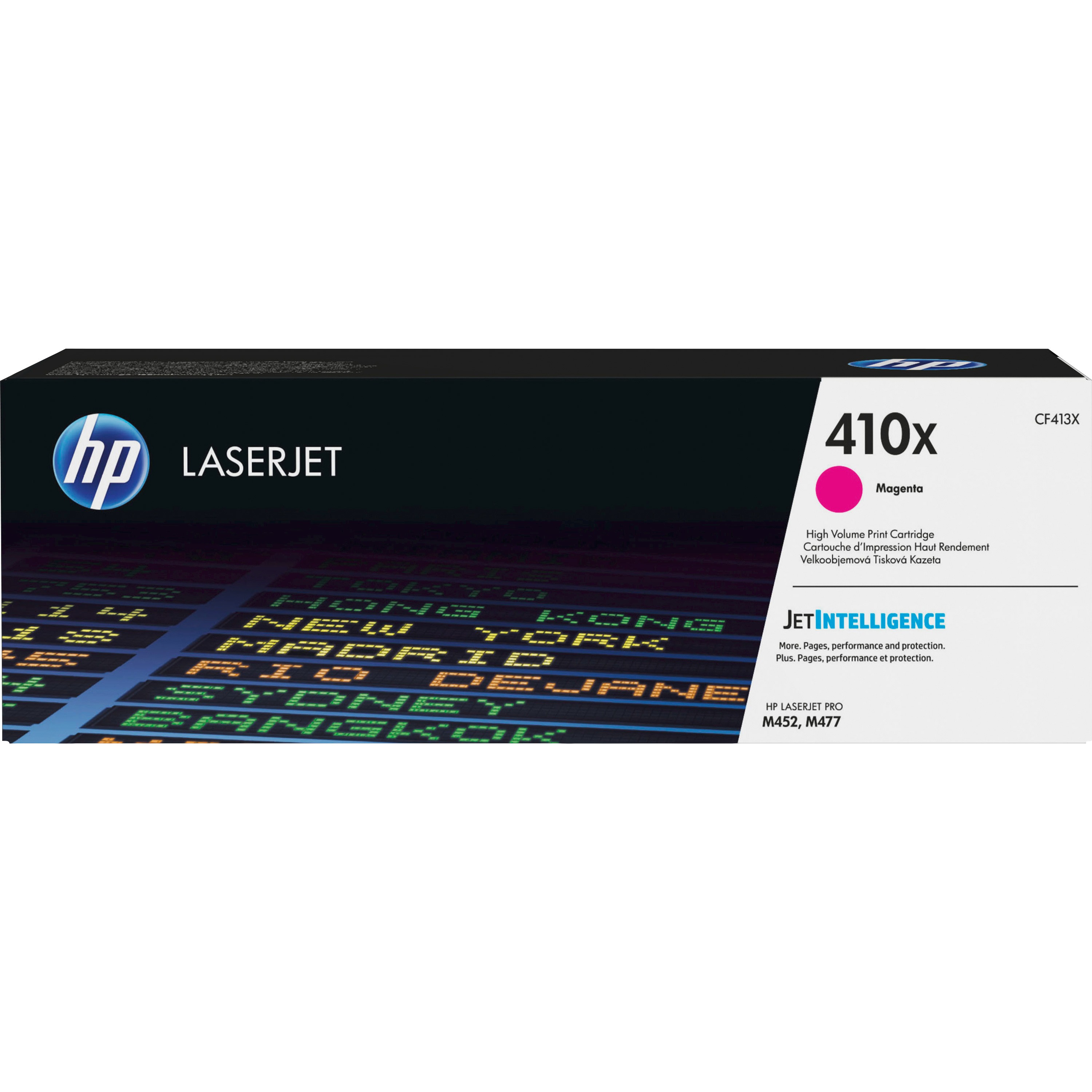 Тонер-картридж HP 410X Magenta для CLJ Pro M377dw/M452nw/M452dn/M477fnw/M477fdn/M477fdw Contract CF413XC CF413XC