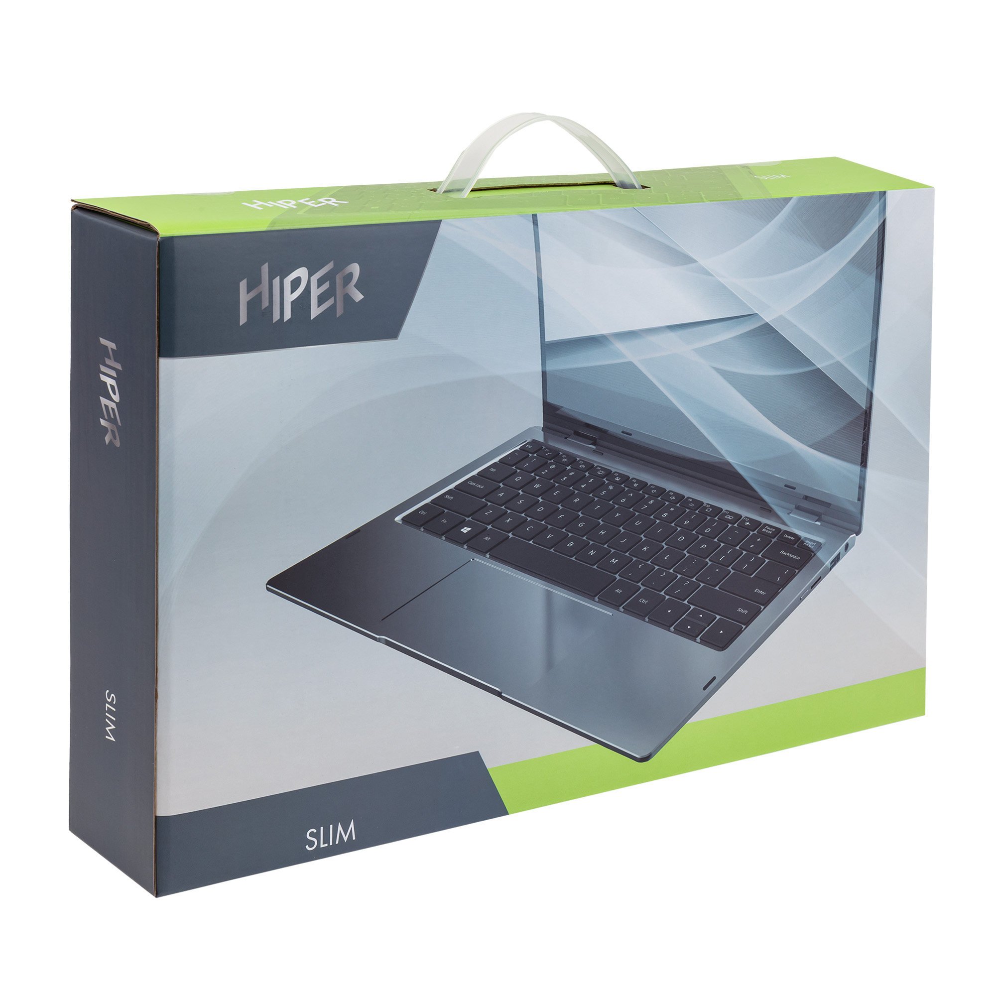 Ноутбук HIPER SLIM 13.3"(1920x1080 (матовый) IPS)/Intel Core i3 1215U(1.2Ghz)/16384Mb/512SSDGb/noDVD/Int:Intel UHD Graphics/Cam/WiFi/38WHr/war 1y/1.26kg/Silver/W10 H1306O3165HM H1306O3165HM