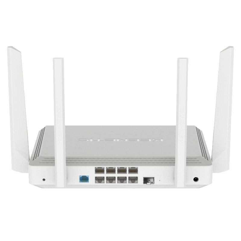 Гигабитный интернет-центр Keenetic Peak с двухдиапазонным Mesh Wi-Fi AC2600, 10-портов Smart Pro, SFP, USB 3.0 и 2.0 KN-2710 KN-2710