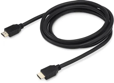 Кабель HDMI BURO  2.0, HDMI (m) - HDMI (m) , ver 2.0, 2м, GOLD черный BHP HDMI 2.0 BHP HDMI 2.0