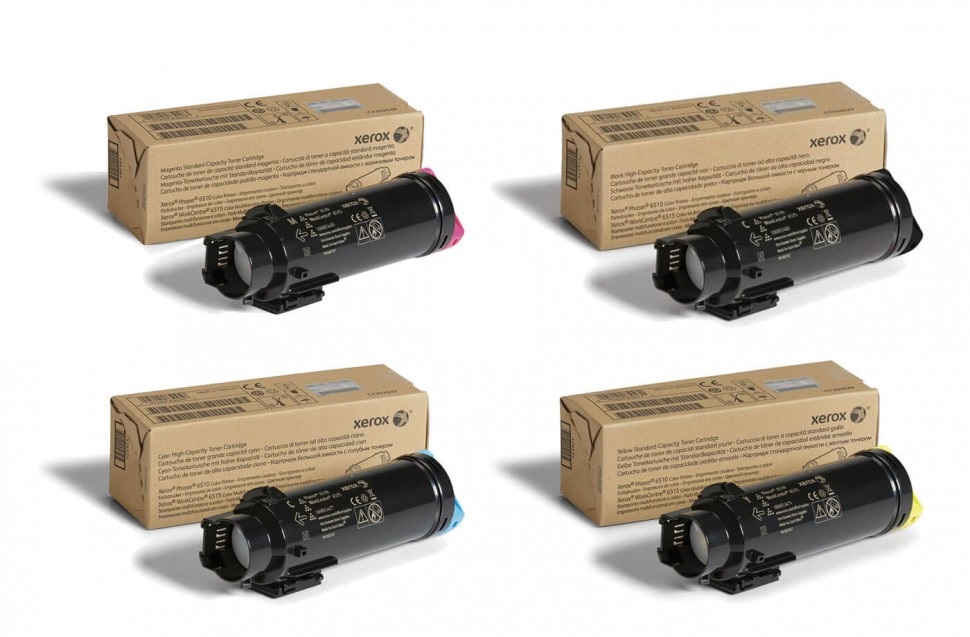 Картридж Xerox лазерный пурпурный (2400стр.) для Xerox Ph 6510/WC 6515 106R03486 106R03486