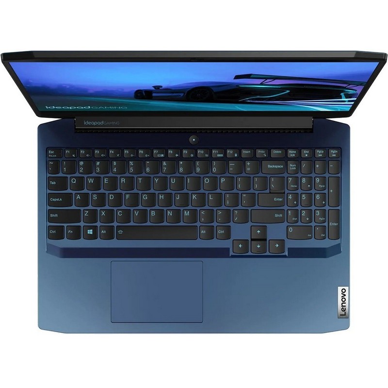 Ноутбук Lenovo IP Gaming 3 15ARH05 Ryzen 5 4600H/8Gb/1Tb/SSD128Gb/NVIDIA GeForce GTX 1650 4Gb/15.6"/IPS/FHD (1920x1080)/Windows 10/blue/WiFi/BT/Cam 82EY0011RU 82EY0011RU