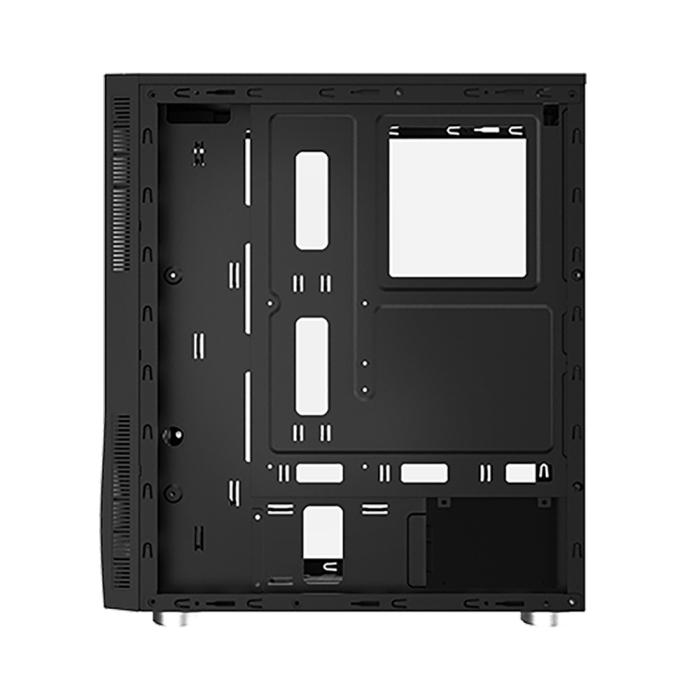 Корпус Xigmatek Eros ATX, USB3.0x1+USB2.0x1, Rainbow LED FrontPanel, Left Tempered Glass, Rear SYNC XCR120 Fan EN43378 EN43378
