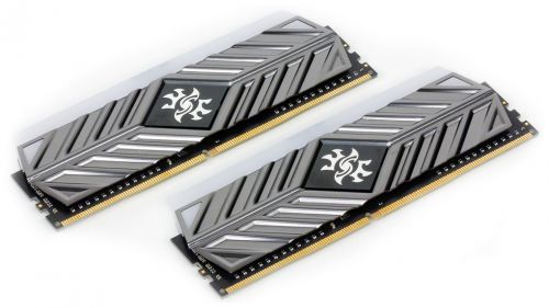 Модуль памяти ADATA 32GB DDR4 3200 DIMM SPECTRIX D41 RGB Grey Gaming Memory Non-ECC, CL16, 1.35V, 1024x8, Kit (2x16GB), RTL (468345) AX4U3200316G16-DT41 AX4U3200316G16-DT41