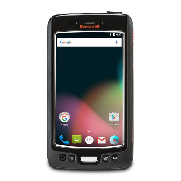 Терминал сбора данных Honeywell Dolphin 75E 2.26 GHz Quad-core CPU, Wi-Fi (802.11 a/b/g/n/ac), Android 4.4.4 Kit Kat, Standard 1D/2D Slim Imager (Hi2D), 8MP Camera, 2GB / 16GB Memory, Bluetooth Low-Energy 4.0, NFC, English, Extended Battery (3,340 mA 75E-L0N-C112XE