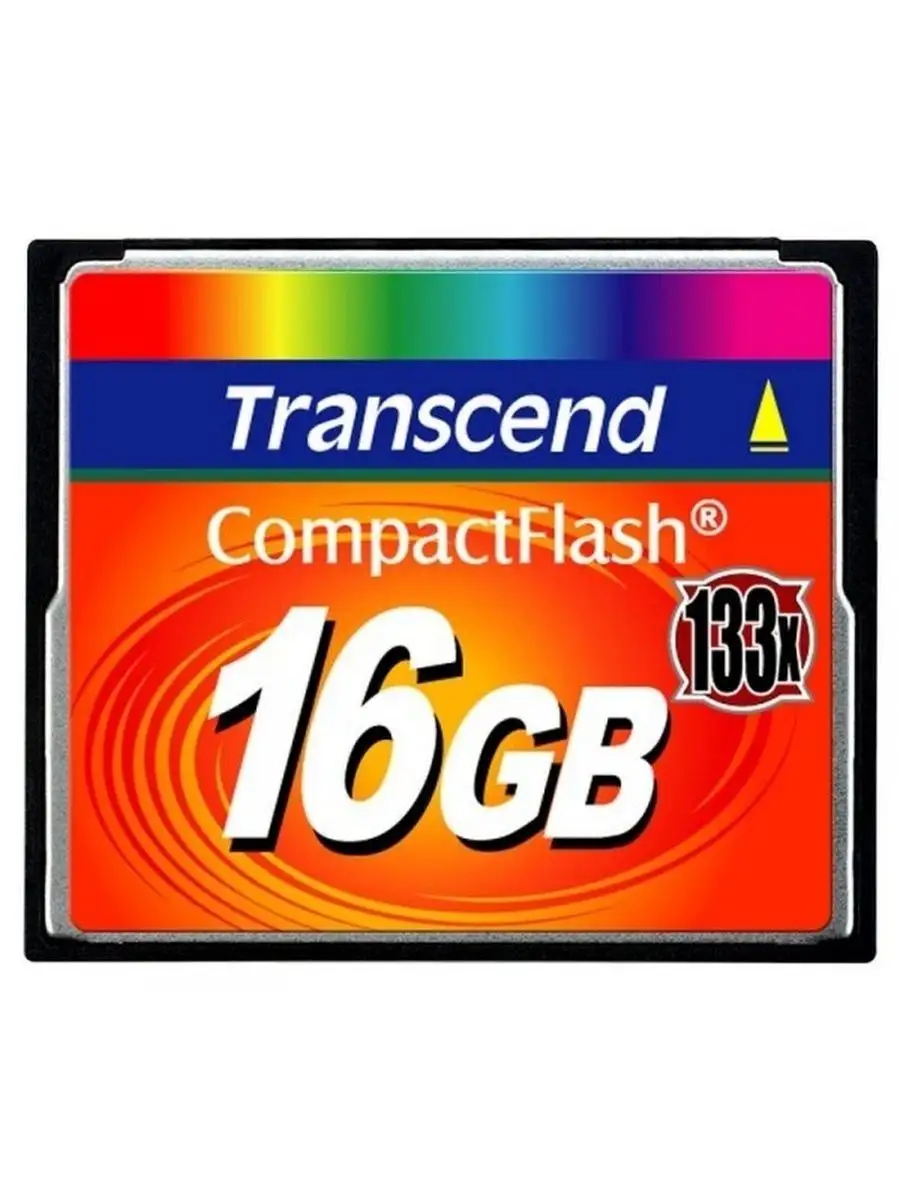 Карта памяти Transcend TS16GCF133 16GB,CompactFlash,133X TS16GCF133 TS16GCF133