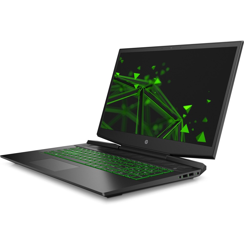 Ноутбук HP Pavilion Gaming 17-cd2060ur 17.3"(1920x1080 IPS)/Intel Core i5 11300H(3.1Ghz)/8192Mb/512PCISSDGb/noDVD/Ext:nVidia GeForce GTX 1650(4096Mb)/Cam/BT/WiFi/war 1y/ShadowBlack w/ Acid green pattern /W10 4E1M8EA 4E1M8EA