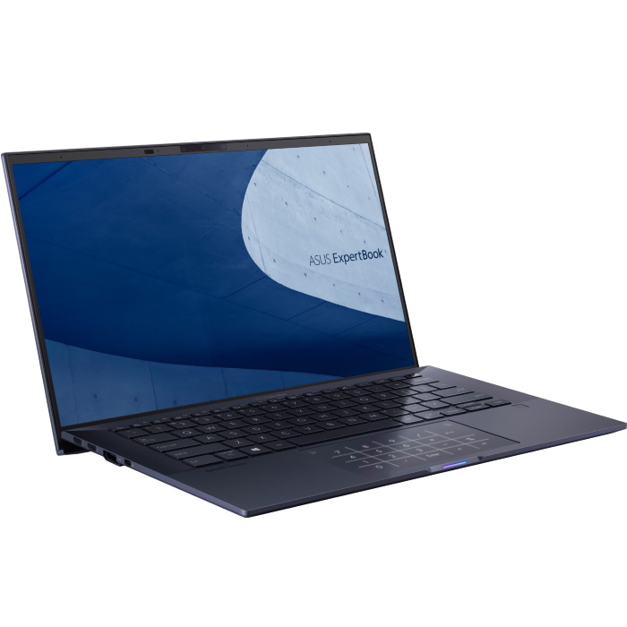 Ноутбук ASUS B9400CEA-KC0309R 66Вт/ч батарея +cable +bag 14"(1920x1080 (матовый) IPS)/Intel Core i7 1165G7(2.8Ghz)/16384Mb/2x1024PCISSDGb/noDVD/Int:Intel Iris Xe Graphics/Cam/BT/WiFi/war 1y/1.01kg/Star Black/W10Pro + Support NumberPad 90NX0SX1-M03650 90NX0SX1-M03650