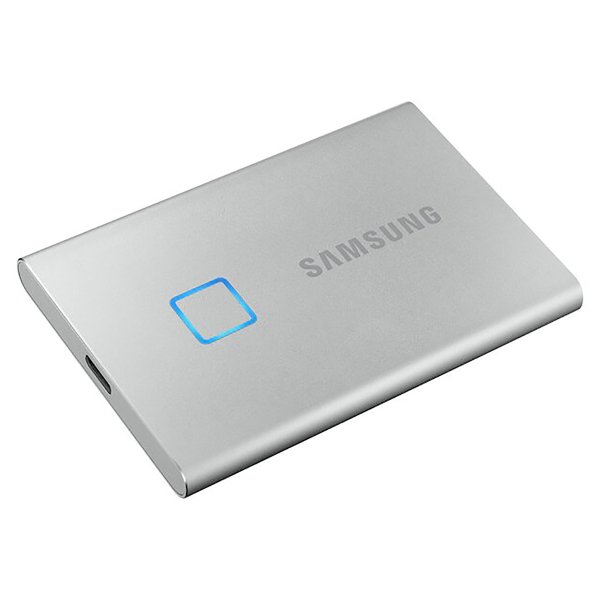 Внешний SSD диск Samsung MU-PC1T0S/WW 1TB,T7 Touch,USB Type-C,Silver MU-PC1T0S/WW MU-PC1T0S/WW