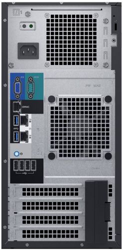 Сервер Dell EMC PowerEdge T140 1xE-2224 1x8Gb 1RUD x4 1x1Tb 7.2K 3.5" SATA iD9Ex 1G 2P 1x365W 3Y NBD PET140RU1-01 PET140RU1-01