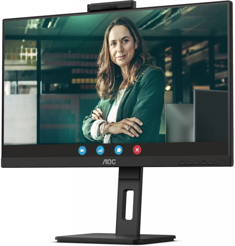 Монитор AOC 27" Pro черный IPS LED 4ms 16:9 HDMI M/M матовая HAS Piv 1000:1 350cd 178гр/178г 2560x1440 75Hz DP QHD USB Q27P3CW Q27P3CW #2