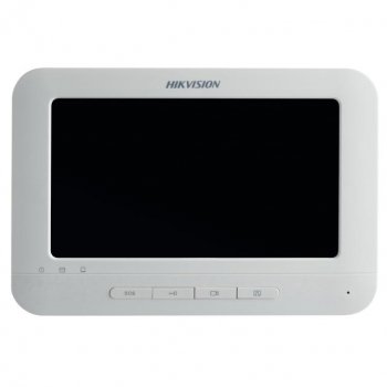 Видеодомофон Hikvision DS-KH6310 IP сенсорный 7" цветной TFT LCD экран с разрешением 800*400; DS-KH6310 DS-KH6310